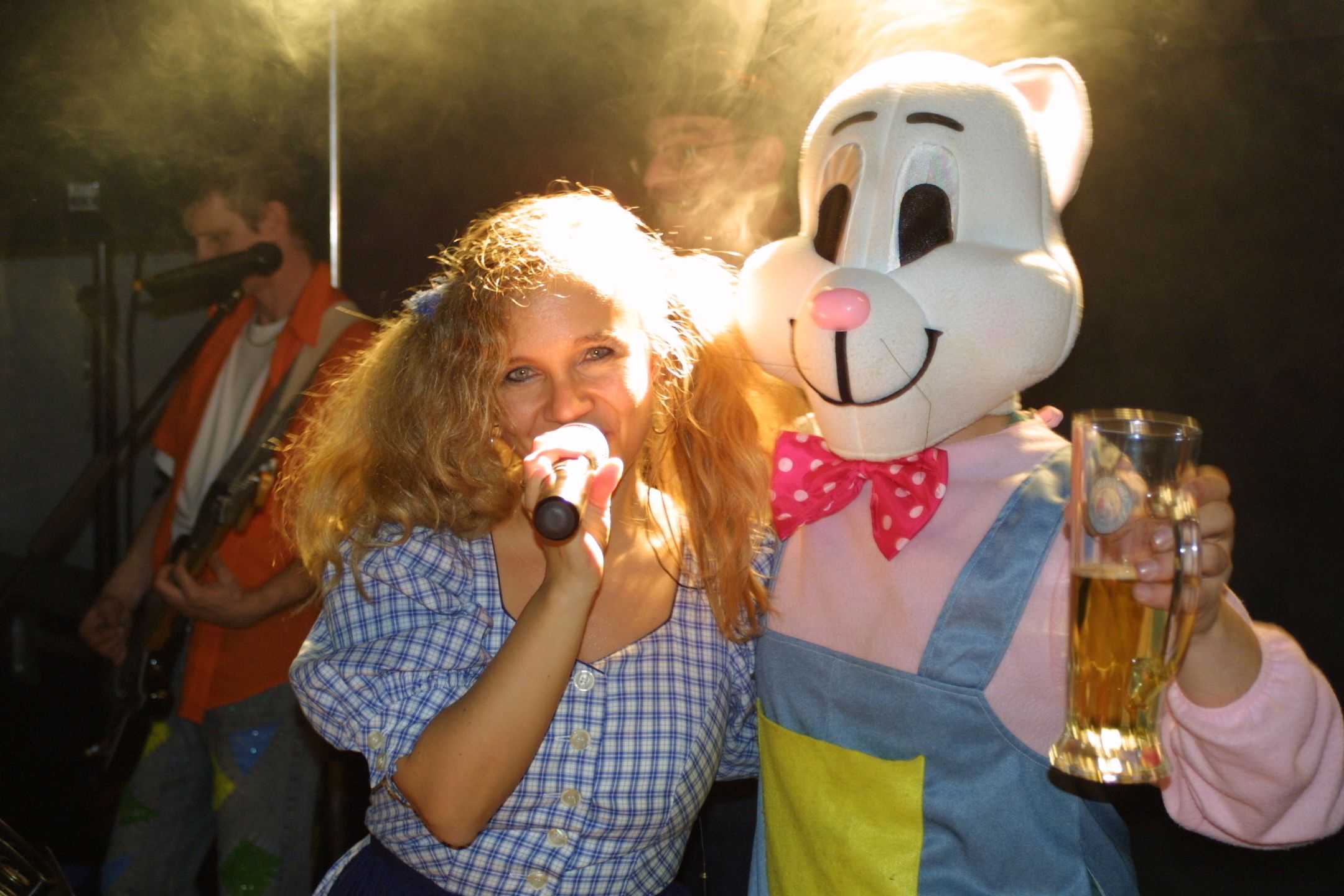 Auftritt im Festzelt